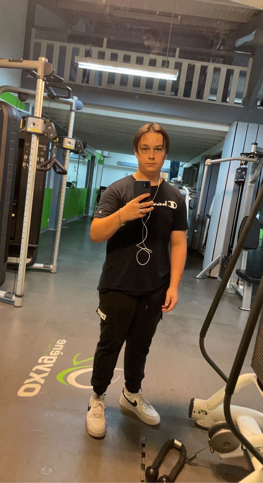 Evan à 16 ans — avant la transformation